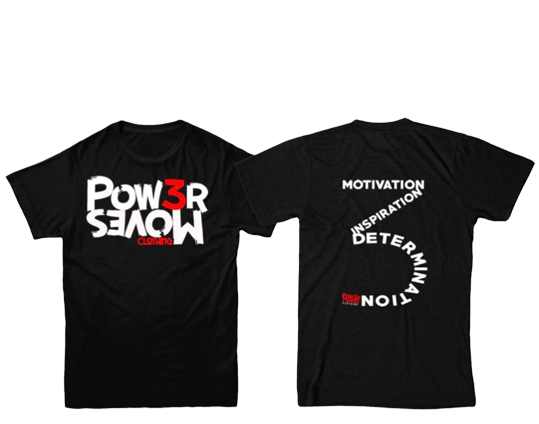 (Big Kerb Edition) Red & White Shirt – Pow3r Moves Clothing